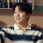 Dae’s striped rugby stripe sweater on XO Kitty