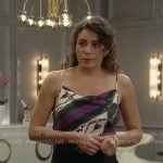 Daphne’s printed cami on The Bold and the Beautiful
