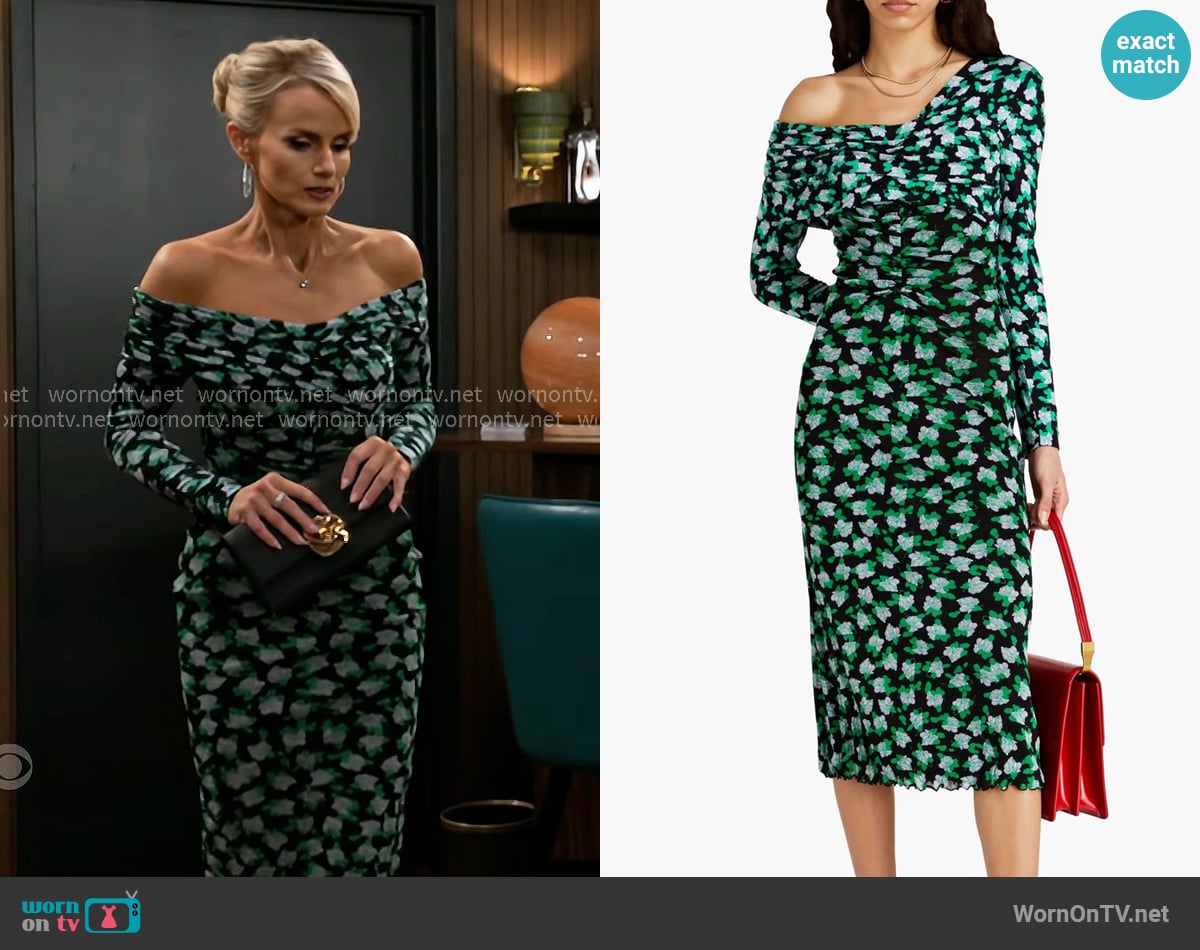 Diane von Furstenberg Leia Dress worn by Vanessa McBride (Lauren Buglioli) on Beyond the Gates