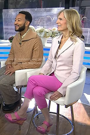 Dr. Deborah Kenny’s pink blazer on Today