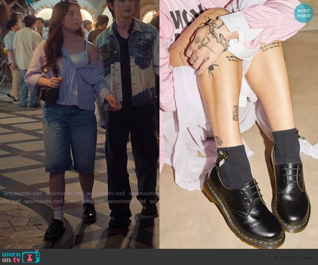 Dr Martens 1461 Bex 3 Eye Unisex Shoes worn by Katherine Song-Covey (Anna Cathcart) on XO Kitty