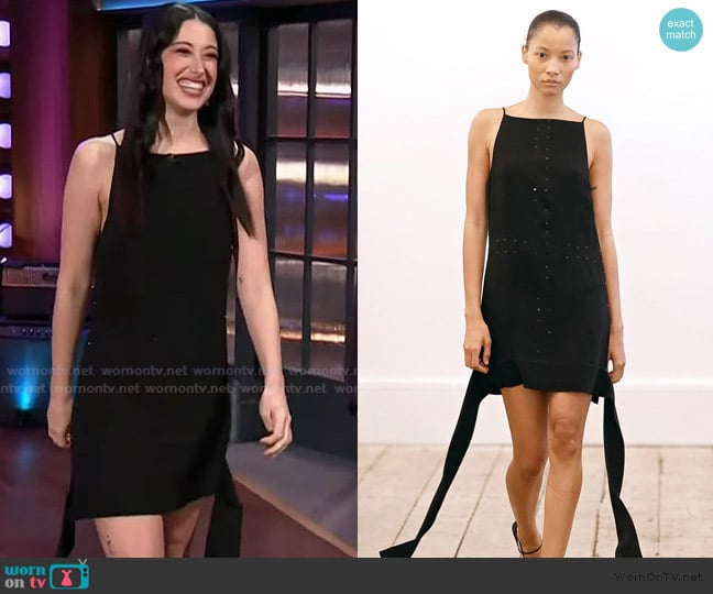 Eckhaus Latta 2026 Spring Summer Collection worn by Taylor Ortega on The Kelly Clarkson Show