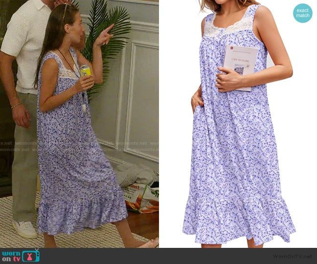 Ekouaer at Amazon Night Gown worn by Amanda Batula on Summer House