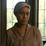 Eleanor’s sheer track jacket on Imperfect Women