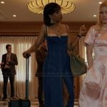 Eleanor’s denim midi dress on Imperfect Women