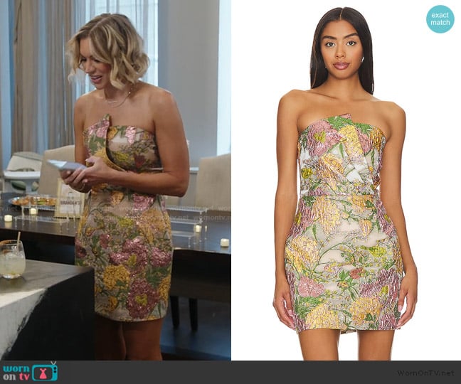 Elliatt Patricia Dress worn by Lindsay Hubbard on Summer House