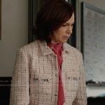 Elsbeth’s pink tweed jacket on Elsbeth