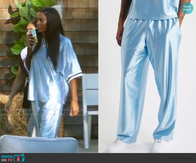 Elwood Reversible Tear Away Track Pants worn by Ciara Miller on Summer House