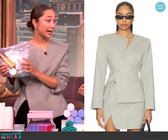 Et Ochs Andre Jacket worn by Steph Hon on The View