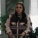 Rachel’s floral print mini dress on Elsbeth