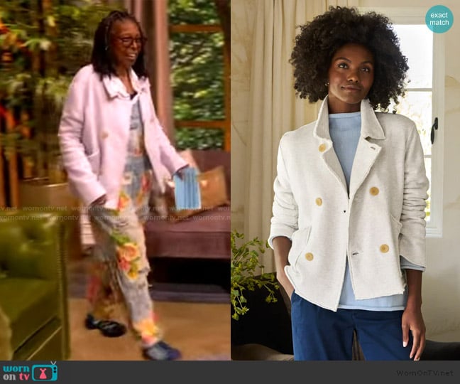 Frank and Eileen Mini Belfast Jacket worn by Whoopi Goldberg on The View