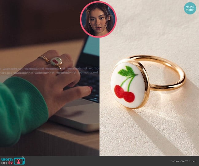 Free People Catalina Ring worn by Katherine Song-Covey (Anna Cathcart) on XO Kitty