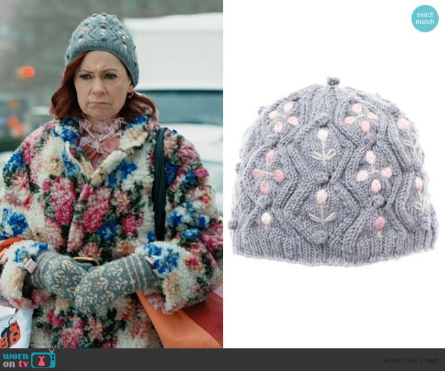 French Knot Tilly Hat worn by Elsbeth Tascioni (Carrie Preston) on Elsbeth