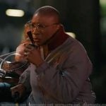 Hen’s grey bomber jacket on 9-1-1