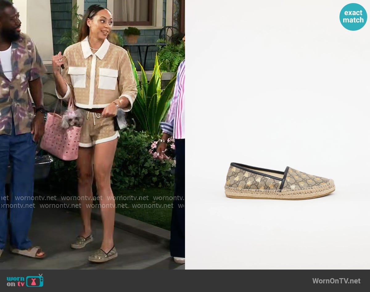 Gucci GG Supreme Espadrille