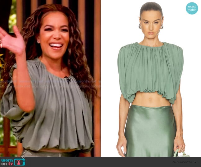 Heirlome Renata Top worn by Sunny Hostin on The View
