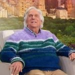 Henry Winkler’s striped mohair sweater on Sherri