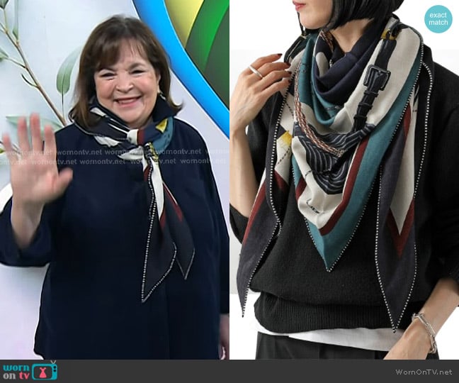 Hermes Clic-Clac Triangle worn by Ina Garten on Today