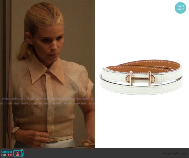 Hermes Reversible Gamma Belt Kit worn by Nancy (Kate Mara) on Imperfect Women