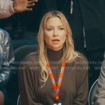 Isla’s brown long sleeved dress on Running Point