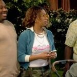 Courtney’s MOTHER graphic top on The Neighborhood