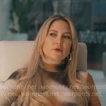 Isla’s abstract print turtleneck on Running Point