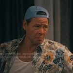 Benny’s floral shirt on Running Point