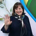 Ina Garten’s print scarf on Today