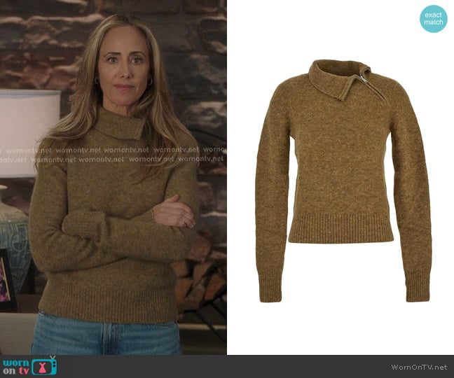 Isabel Marant Étoile Odelle Sweater worn by Teddy Altman (Kim Raver) on Greys Anatomy