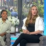 Jacqueline Andriakos’s pink sneakers on Today