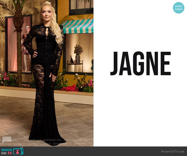 Jagne custom made worn by Erika Jayne on The Real Housewives of Beverly Hills