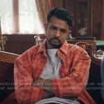 Jay's red plaid shirt on Ghosts