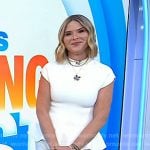 Jenna’s white peplum top on Today