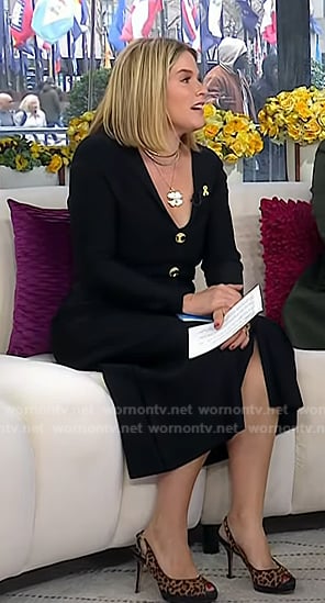 Jenna’s leopard open toe sandals on Today