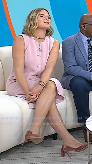 Jenna’s pink pumps with tassels on Today