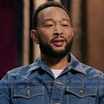 John Legend’s denim jacket on The Voice