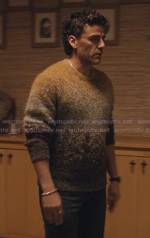 Josh’s gradient knit sweater on Beef