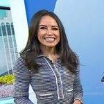 Kaylee’s striped polo dress on Today