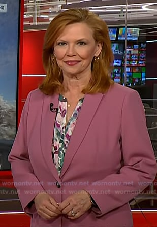 Kelly O’Donnell’s pink blazer on Today