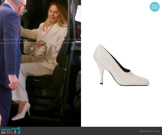 Khaite Eva Pumps worn by Dorit Kemsley on The Real Housewives of Beverly Hills