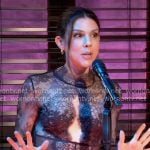 Kristina’s lace top on General Hospital