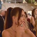 Kyle's sequin strapless gown on The Real Housewives of Beverly Hills