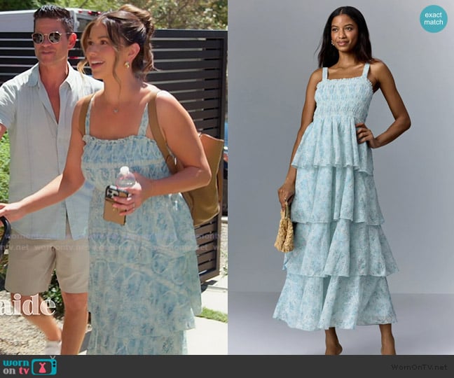 Layered with Love Greta Dress worn by Nia Booko on The Valley