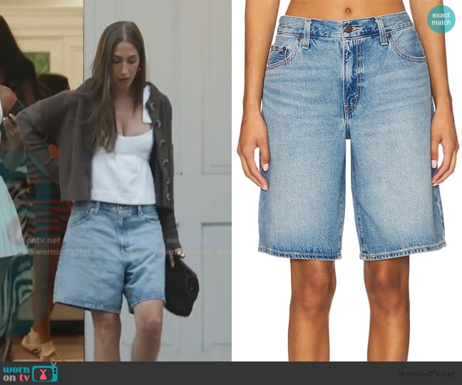 Levis Baggy Dad Jorts worn by Amanda Batula on Summer House