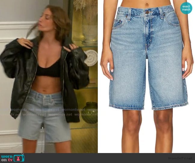 Levis Baggy Dad Jorts worn by Amanda Batula on Summer House