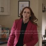 Maddie’s pink blazer on 9-1-1