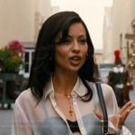 Maddy's white sheer blouse on Euphoria