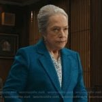 Madeline’s blue tweed jacket on Matlock