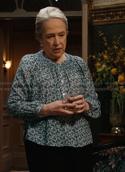 Madeline’s floral blouse on Matlock