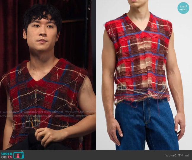 Maison Margiela Destroyed Knit Vest